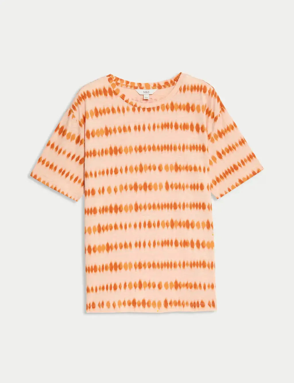 Womens Cotton Modal Blend Printed T-Shirt  Adomoo