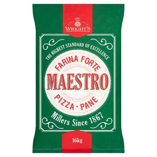 Wright's Farina Forte Maestro Pizza - Pane 16kg  Adomoo