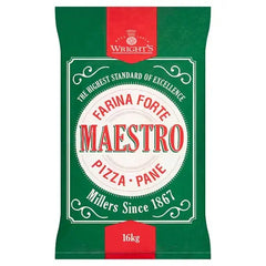 Wright's Farina Forte Maestro Pizza - Pane 16kg  Adomoo
