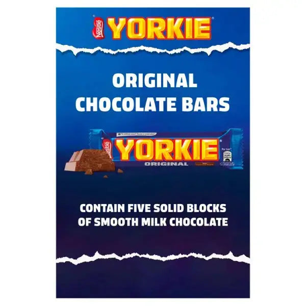 Yorkie Milk Chocolate Bar 46g (Case of 24)  Adomoo