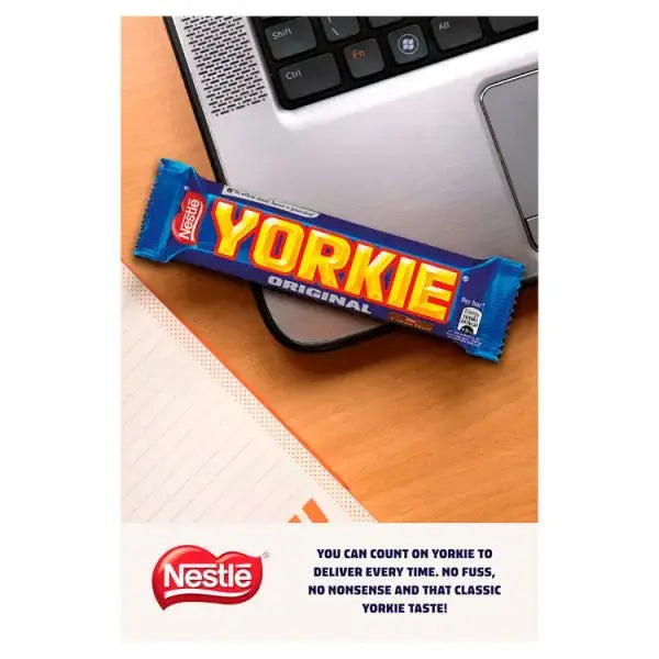 Yorkie Milk Chocolate Bar 46g (Case of 24)  Adomoo