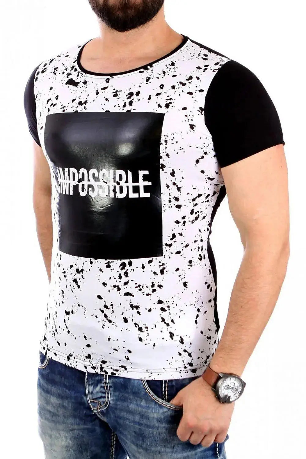 YourNewStyle Men's short-sleeved T-shirt  Adomoo
