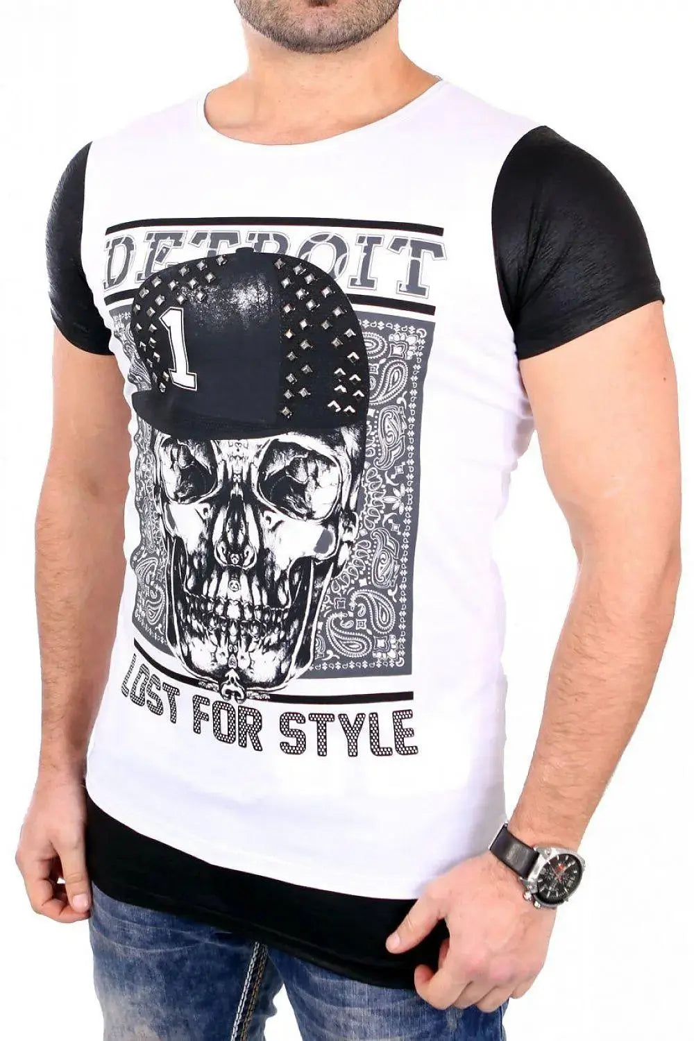 YourNewStyle Men's t-shirt short sleeves  Adomoo