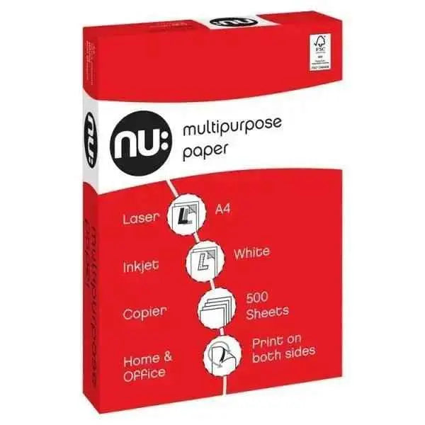 A4 White Copier & Inkjet Paper: 500 Sheets of High-Quality Printing Excellence  Adomoo