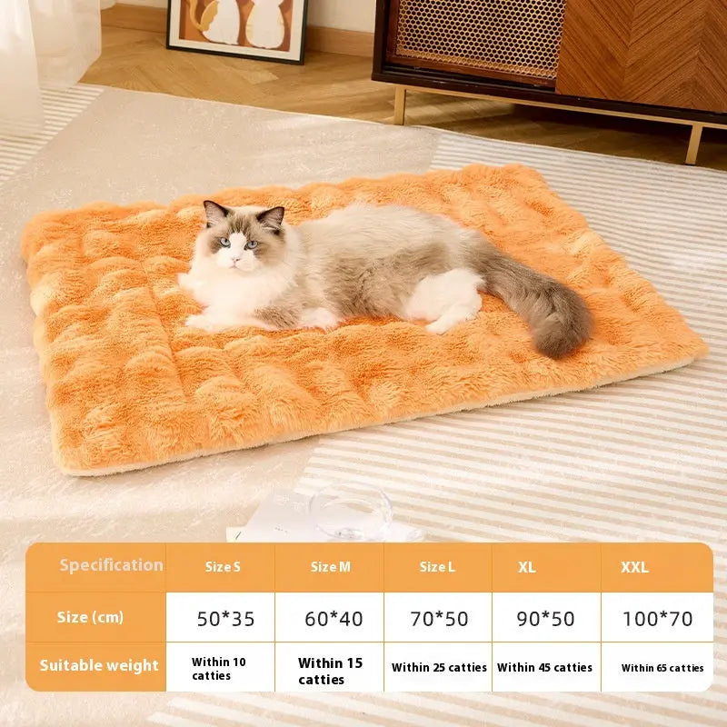 Warm Cat Mat Sleeping Blanket Stepping On Milk Cushion  Adomoo