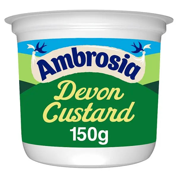 Ambrosia Ready to Eat Devon Custard Pot 150g (Case of 12)  Adomoo