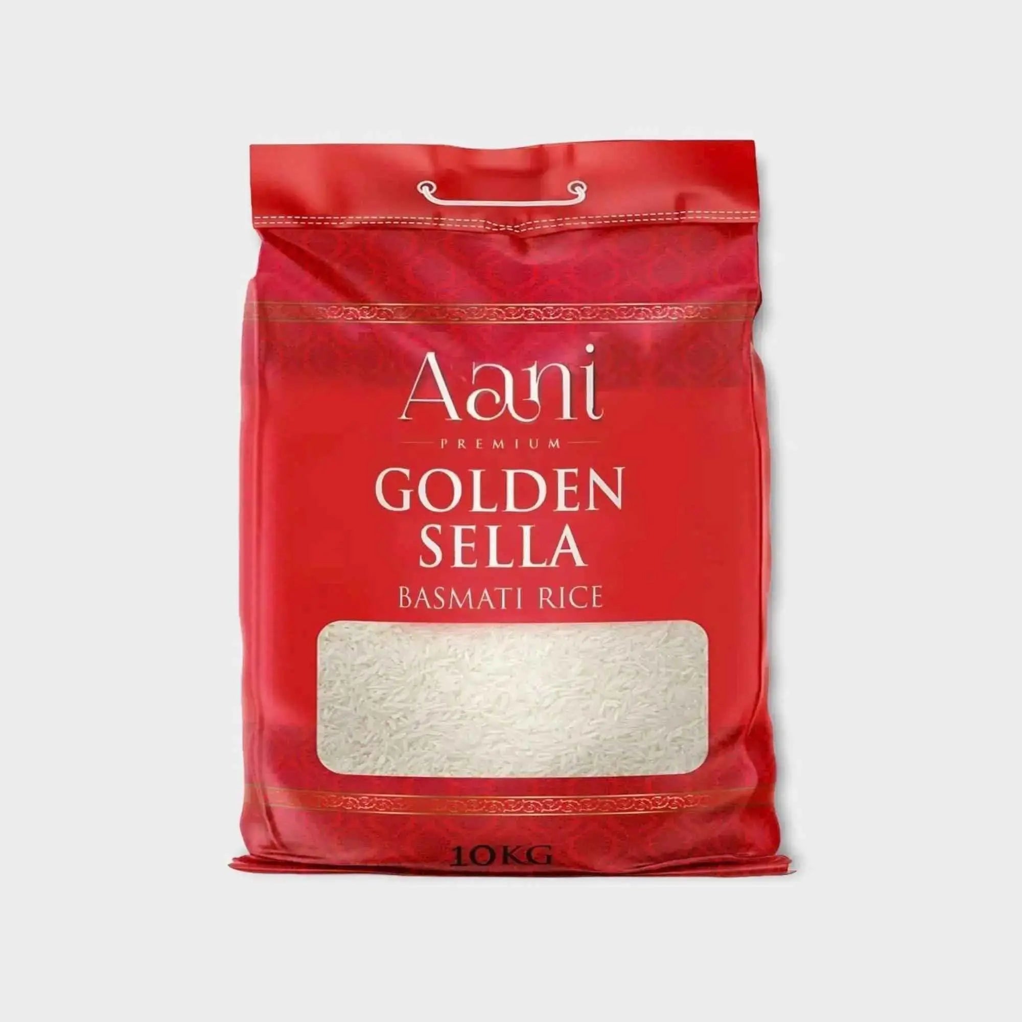 Aani Golden Sella fragrant Basmati Rice 10kg  Adomoo