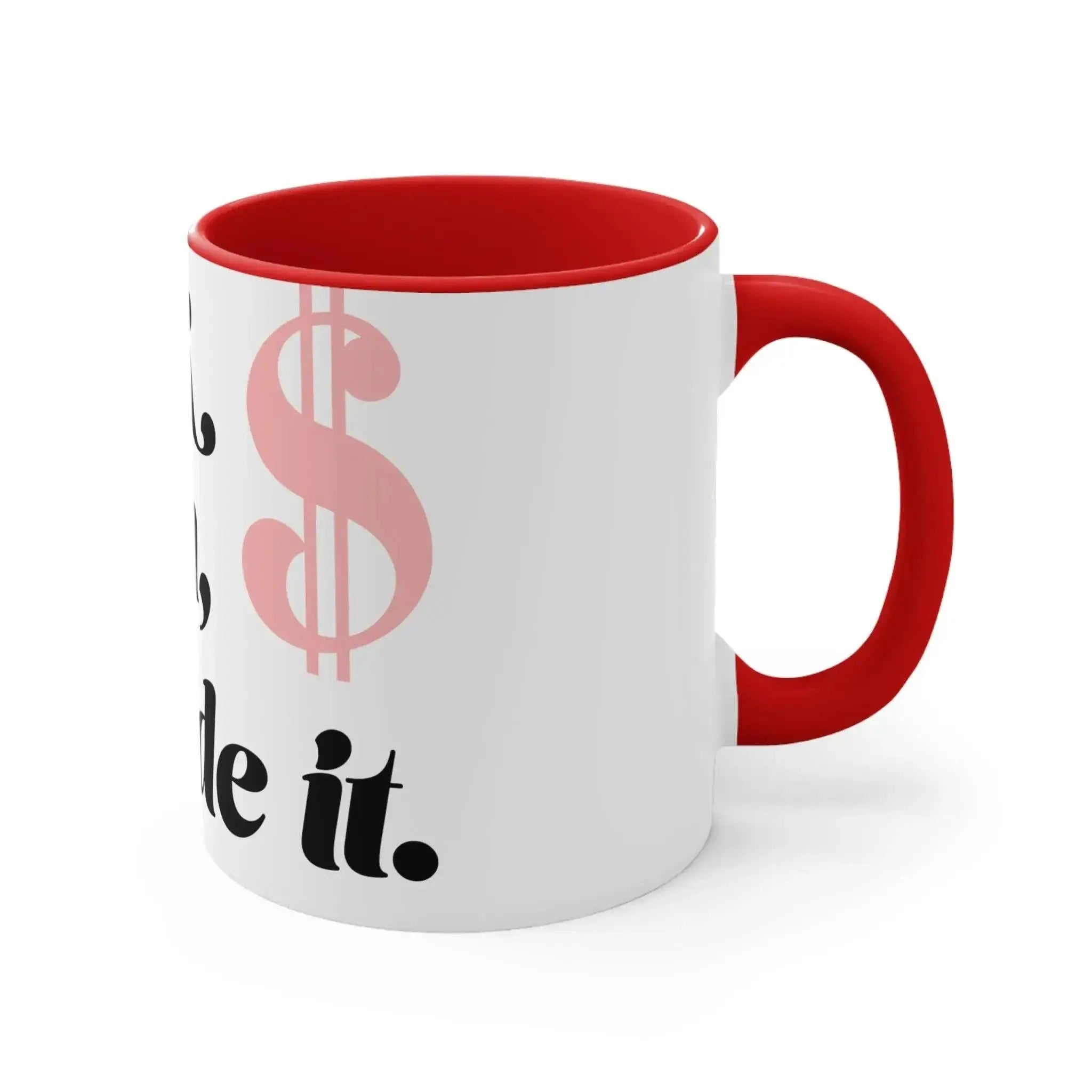 Accent Coffee Mug, Mum, I made it  11oz  Adomoo