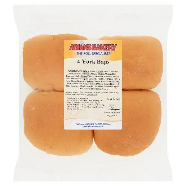 Adkins Bakery 4 York Baps  Adomoo