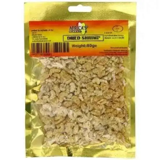 Africa’s Finest Dried Shrimp 80g  Adomoo