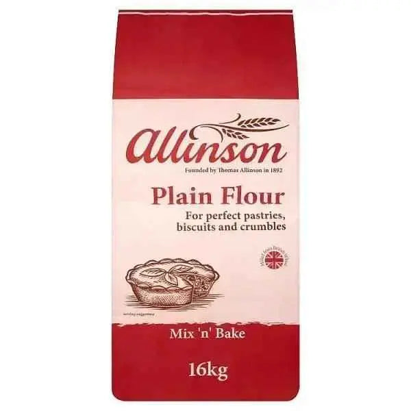 Allinson Mix 'n' Bake Plain Flour 16kg  Adomoo
