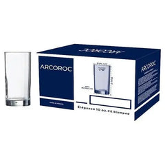Arcoroc Elegance Hiball 10oz/29cl x12  Adomoo