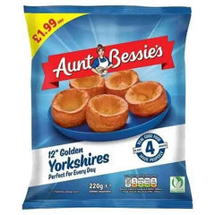 Aunt Bessies 12 Golden Yorkshires 220g  Adomoo