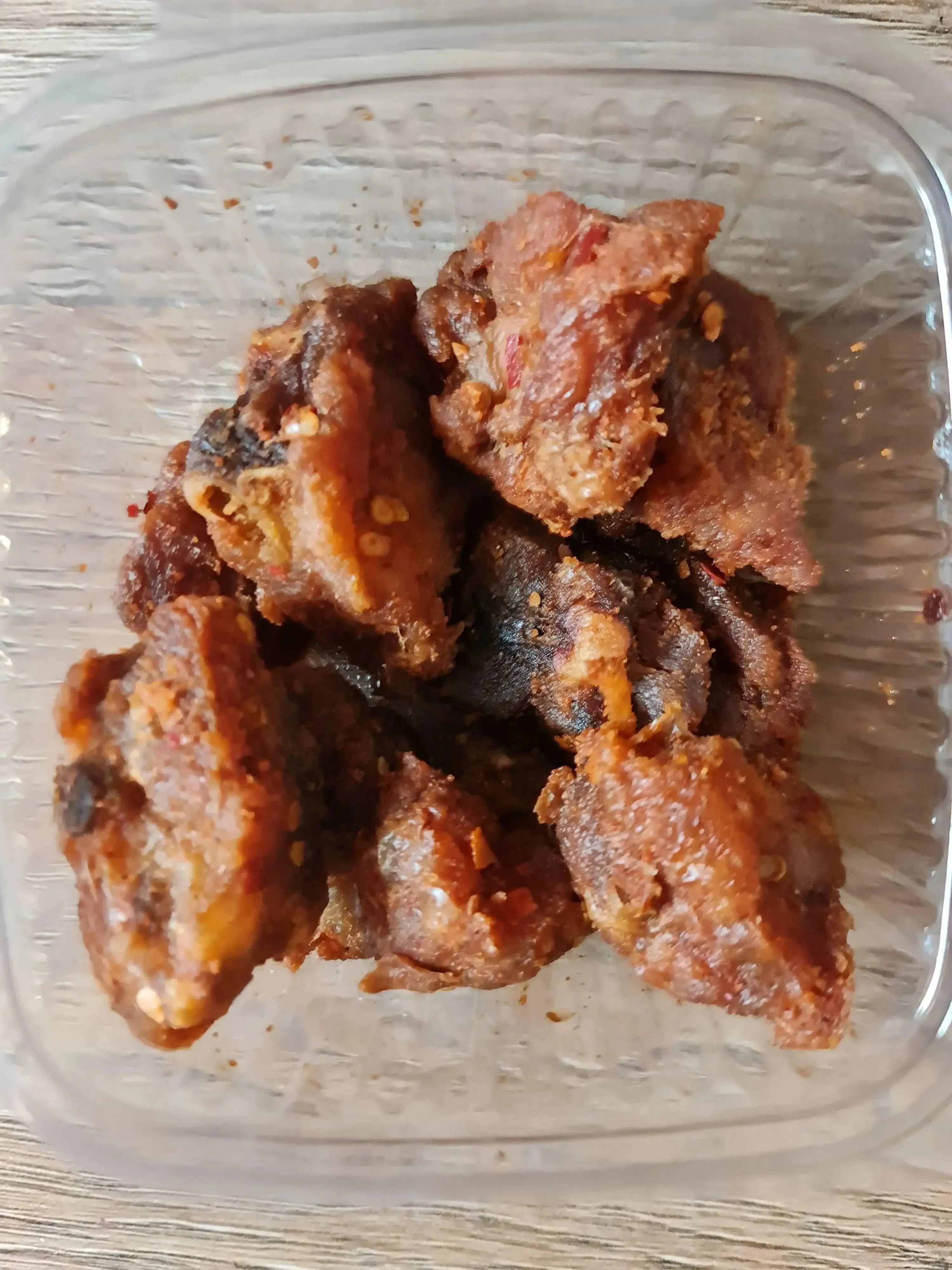 Aunt Maggie Fried turkey Tail  Adomoo