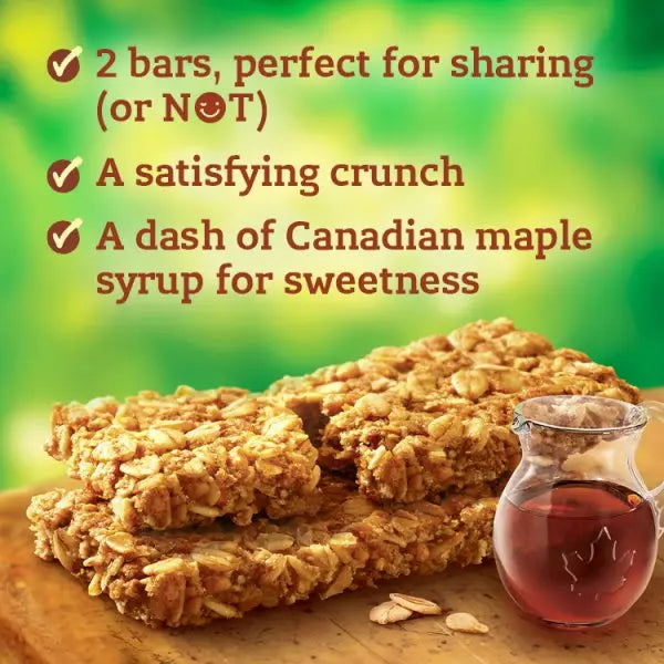Nature Valley Crunchy Canadian Maple Syrup Cereal Bars  5 x 42g (210g) (Case of 5)  Adomoo