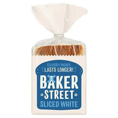 Baker Street Sliced White 550g  Adomoo