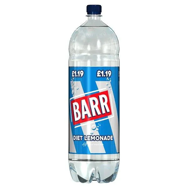 Barr Diet Lemonade 2 Litre (Case of 6) - Honesty Sales U.K