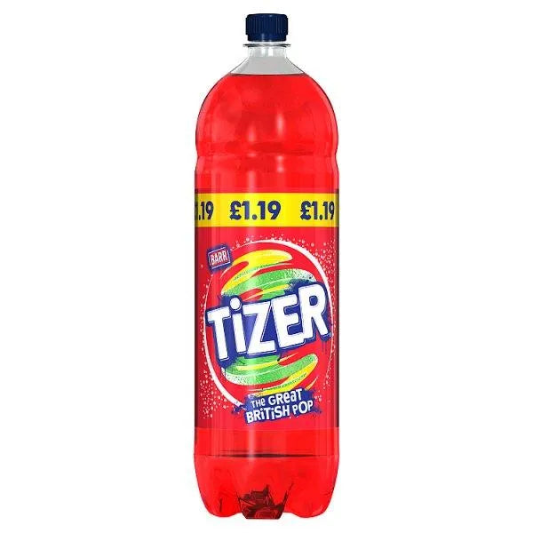 Barr Tizer 2 Litre (Case of 6) - Honesty Sales U.K