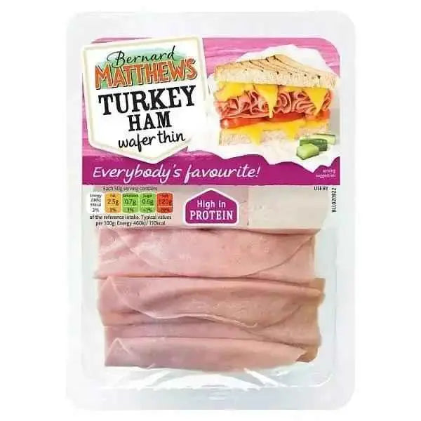 Bernard Matthews Turkey Ham Wafer Thin 100g  Adomoo
