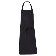 Bib Apron Black Detail Non Tangle Ties Size Adjuster  Adomoo