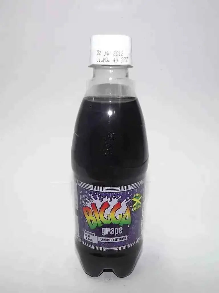 Bigga Grape Flavour Soft Drink 600ml (Case of 12)  Adomoo
