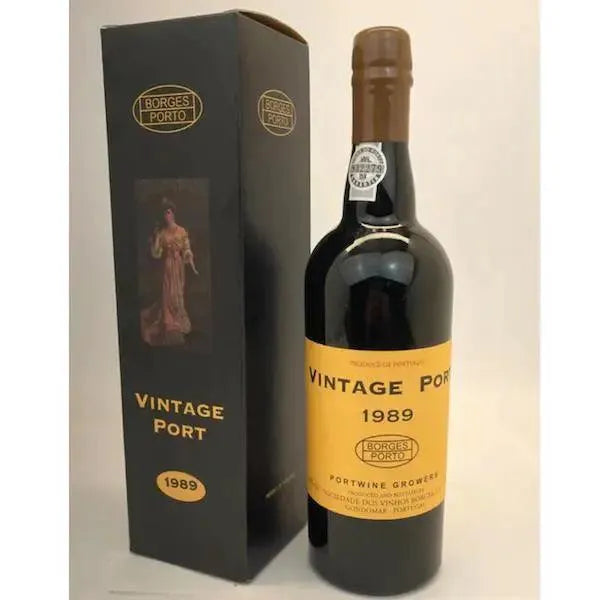 BORGES PORT WINE 1989 VINTAGE 75cl BORGES