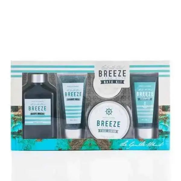 Breeze Toilet Set for Men hygiene ideal as a gift  Adomoo