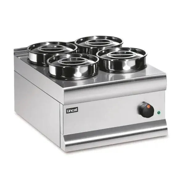 BS4 - Lincat Silverlink 600 Electric Counter-top Bain Marie - Dry Heat - W 450 mm - 0.75 kW - Honesty Sales U.K