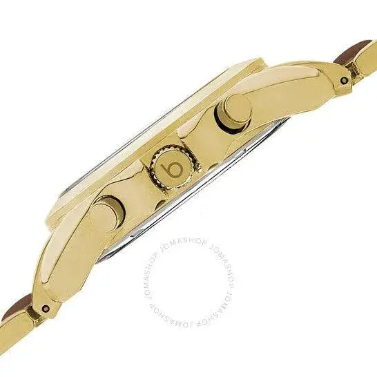 Burgi BUR094YG Womens Gold Tortoise Watch  Adomoo