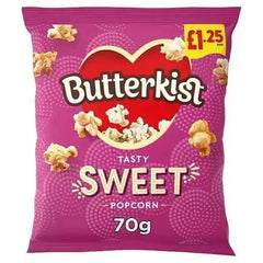 Butterkist Tasty Sweet Popcorn 70g (Case of 15)  Adomoo