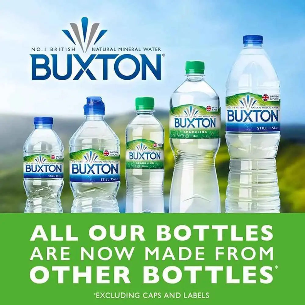 Buxton Still Natural Mineral Water 8 x 50cl  Adomoo