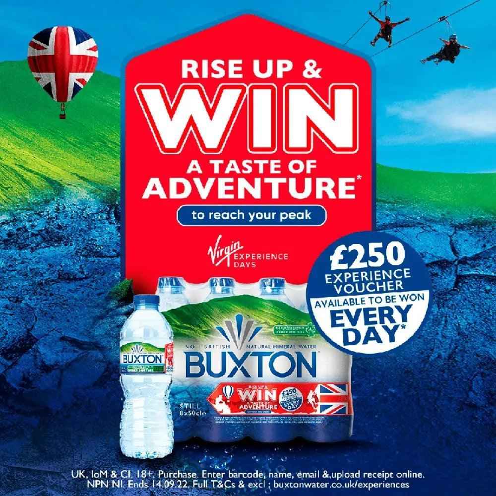 Buxton Still Natural Mineral Water 8 x 50cl  Adomoo