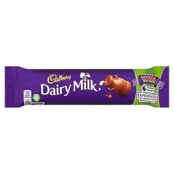 Cadbury Dairy Milk Chocolate Bar 45g (Pack of 48)  Adomoo
