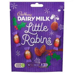 Cadbury Dairy Milk Little Robins Bag 77g (Case of 16)  Adomoo