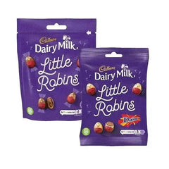 Cadbury Dairy Milk Little Robins Bag 77g (Case of 16)  Adomoo