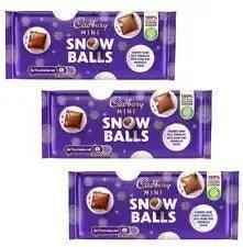 Cadbury Dairy Milk Mini Snowballs Bar 110g (Case of 20)  Adomoo