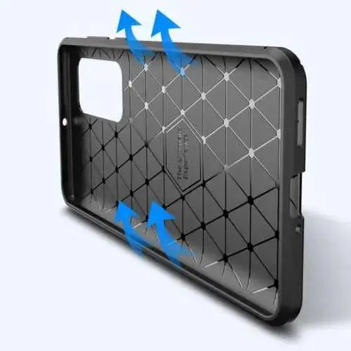 Carbon Fibre TPU Case for Huawei P40  Adomoo