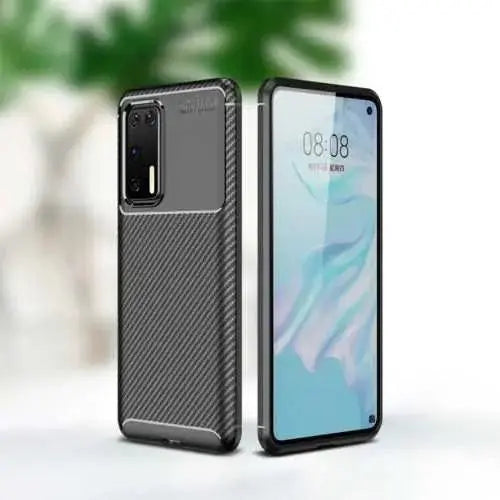 Carbon Fibre TPU Case for Huawei P40  Adomoo