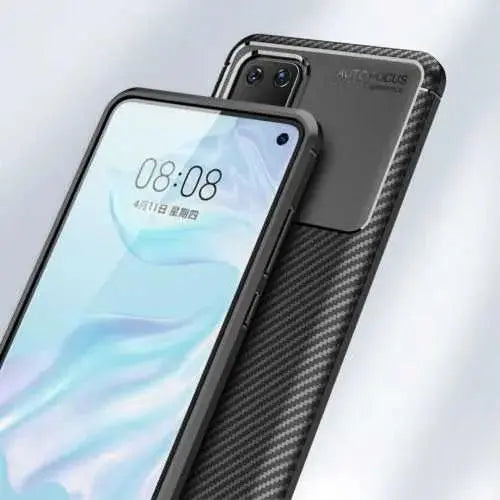 Carbon Fibre TPU Case for Huawei P40  Adomoo