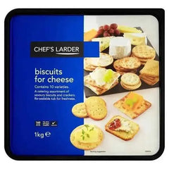 Chef's Larder Biscuits for Cheese 1kg  Adomoo
