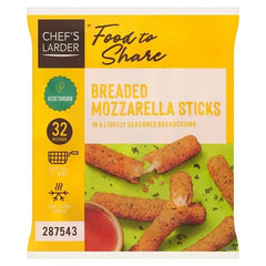 Chef's Larder Breaded Mozzarella Sticks 1kg - Honesty Sales U.K