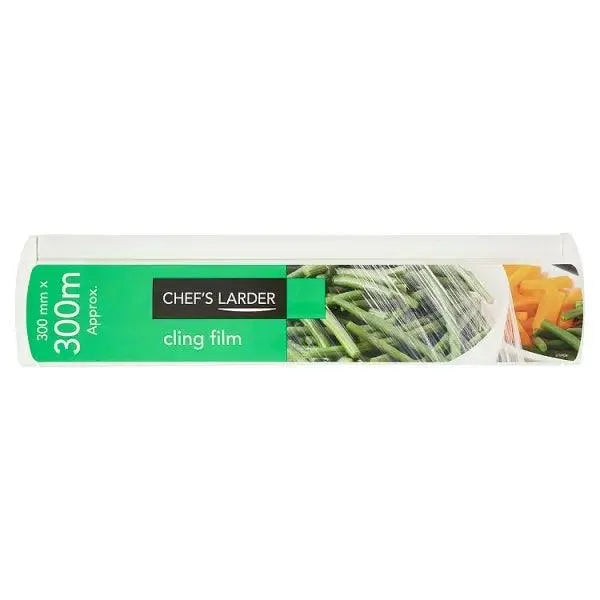 Chef's Larder Cling Film 300mm x 300m - Honesty Sales U.K