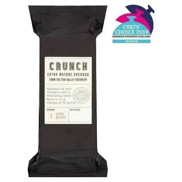 Chef's Larder Crunch Extra Mature Cheddar 1kg  Adomoo