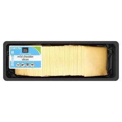 Chef's Larder Mild Cheddar Slices 1kg  Adomoo