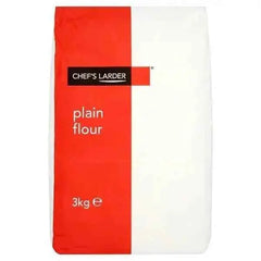 Chef's Larder Plain Flour 3kg  Adomoo