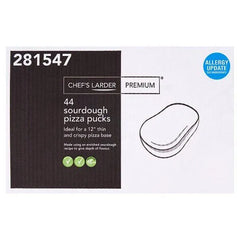 Chef's Larder Premium 44 Sourdough Pizza Pucks - Honesty Sales U.K