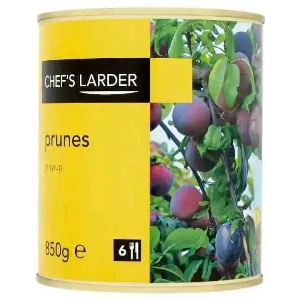 Chef's Larder Prunes in Syrup 850g (Drained Weight 500g)  Adomoo