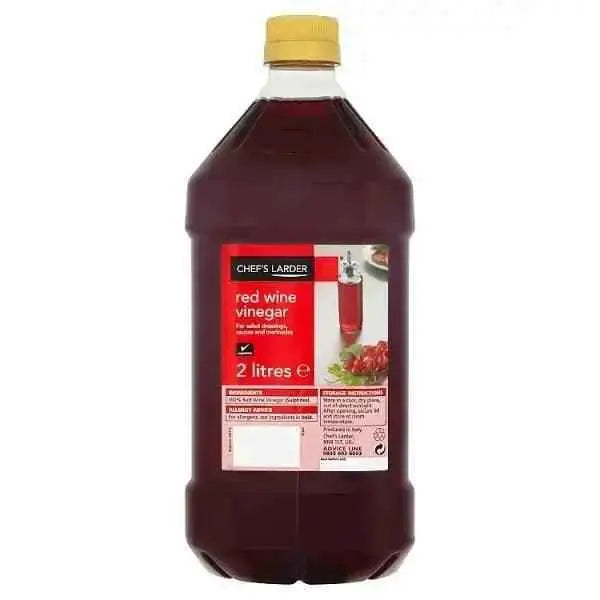 Chef's Larder Red Wine Vinegar 2 Litres  Adomoo