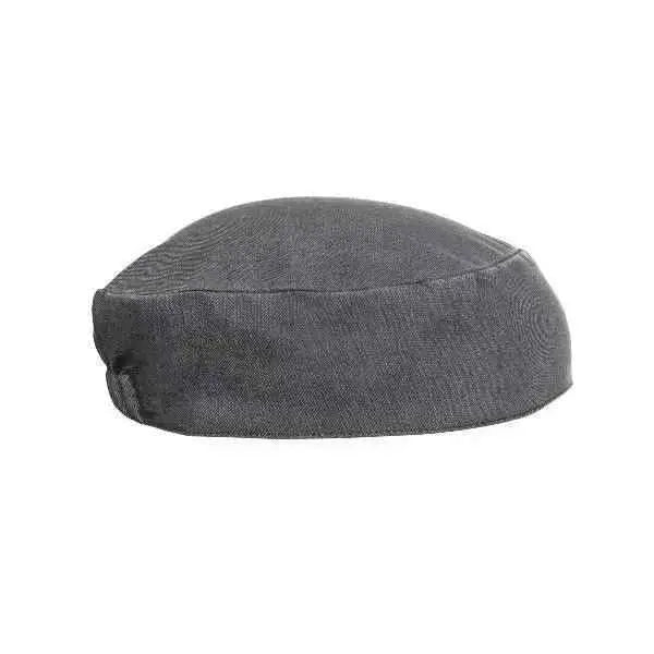 Chef Skull Cap Black Denim, Grey Denim and Black-White Check(Pack of 2)  Adomoo