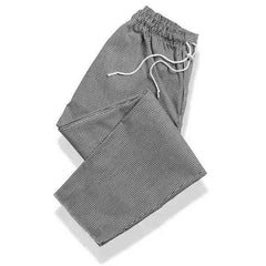 Chef Trousers Gingham Blue-White and Black-White  Adomoo